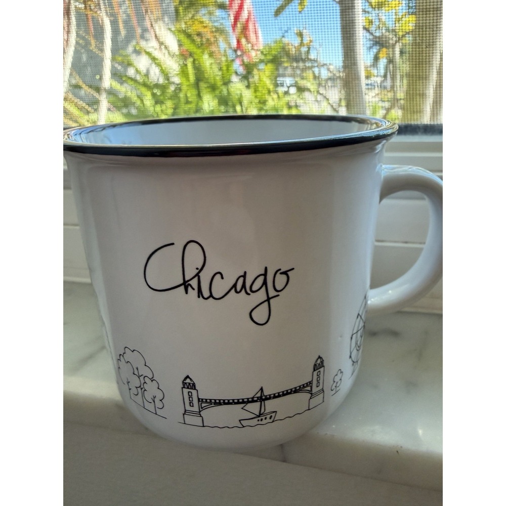 Eataly Chicago Ceramic Coffee Mug Cup Dishwasher Microwave Safe Souvenir